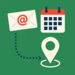 E-mail e calendário integrados: rastreabilidade sem dor